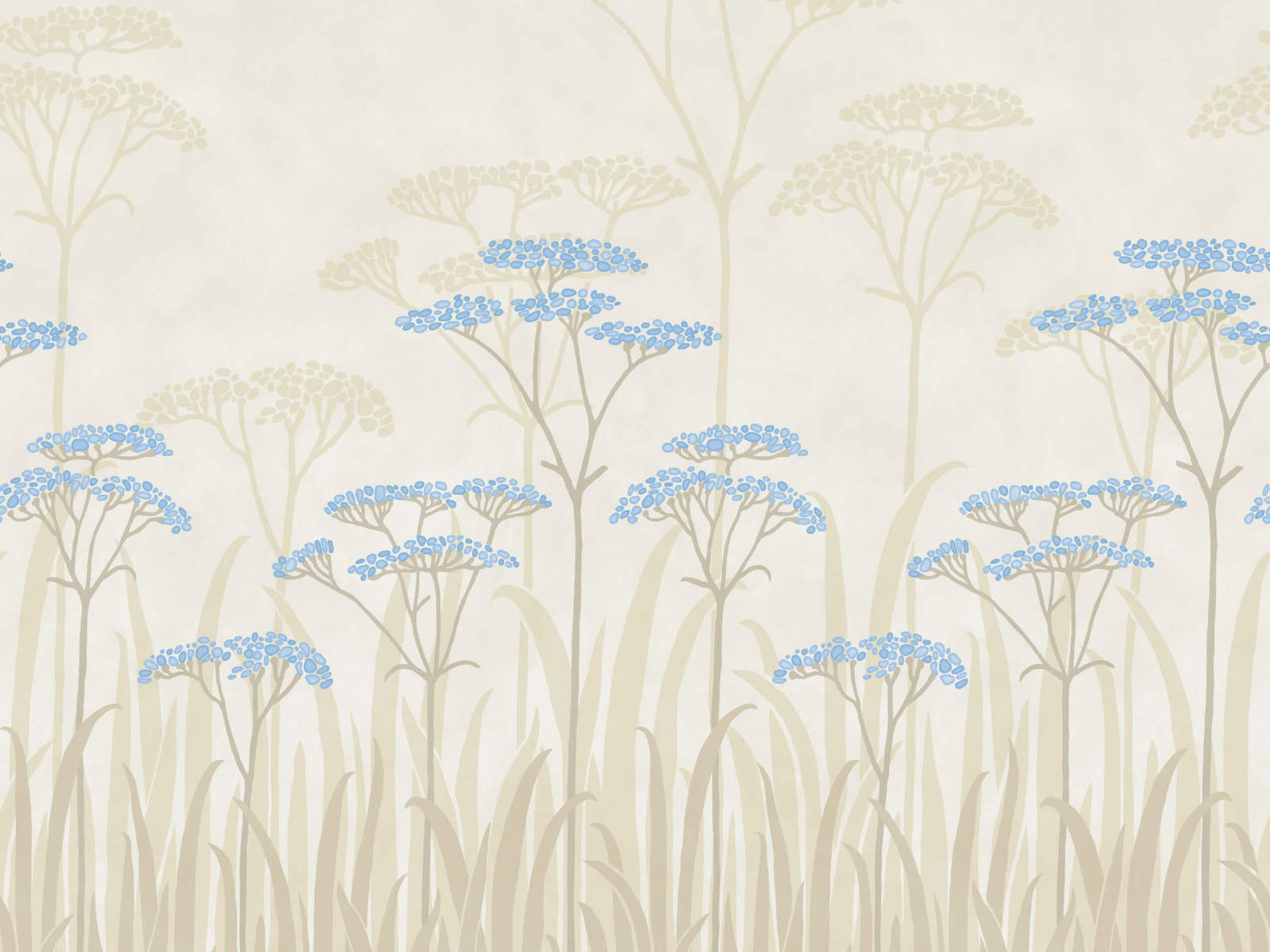 Little Greene Behang National Trust Papers Achillea - Dew