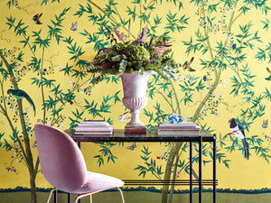 Little Greene Behang National Trust Papers Belton Scenic - Sunbeam