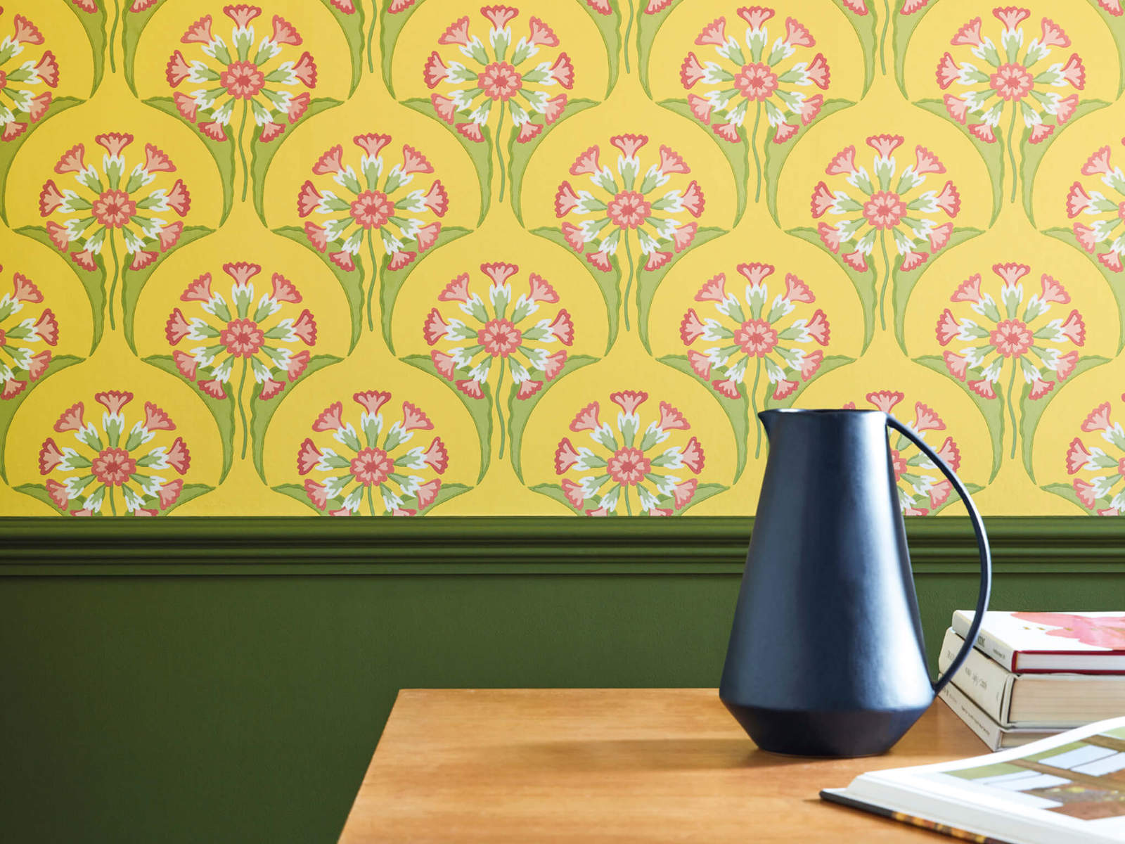 Little Greene Behang National Trust Papers Hencroft - Punch