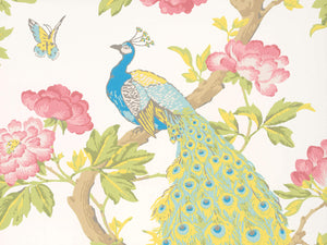 Little Greene Behang National Trust Papers Pavona - Blanche