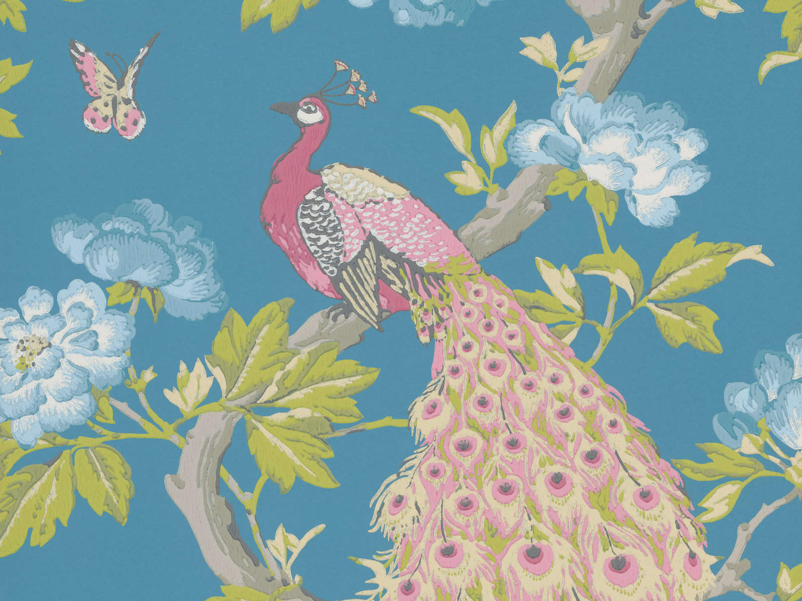 Little Greene Behang National Trust Papers Pavona - Sylvie