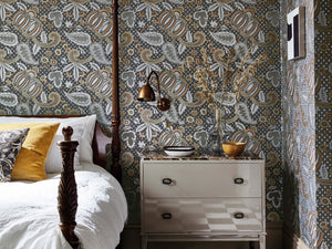 Little Greene Behang National Trust Papers Pomegranate - Prophet