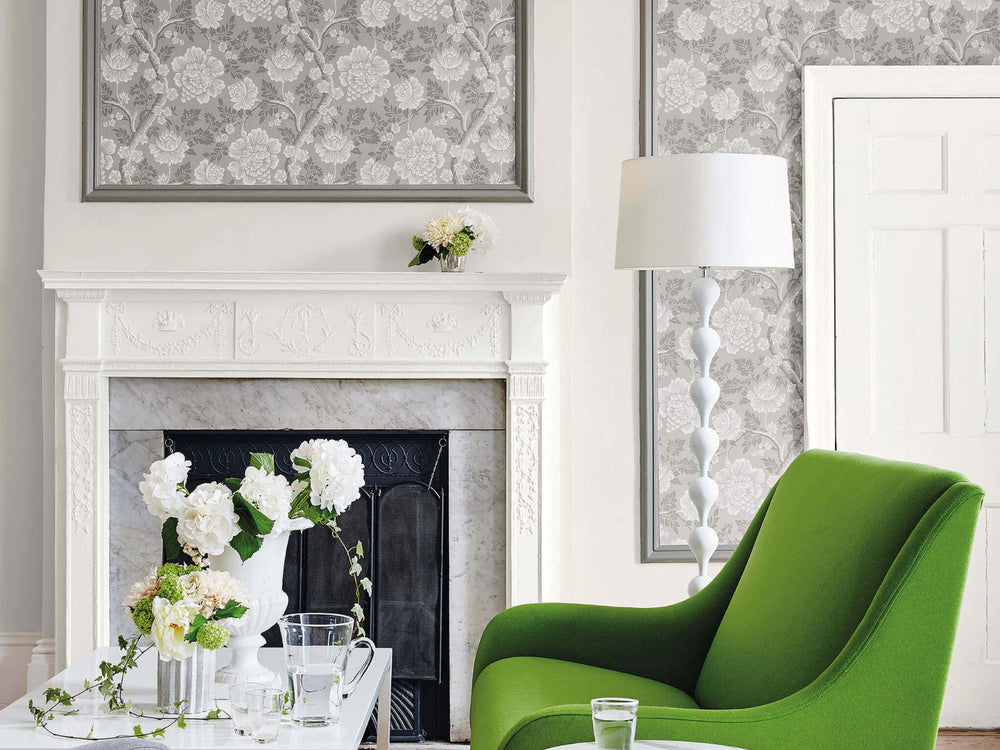 Little Greene Behang Archive Trails Gustav - Trophy