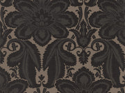Little Greene Behang London Wallpapers IV Albermarle Street - Charcoal