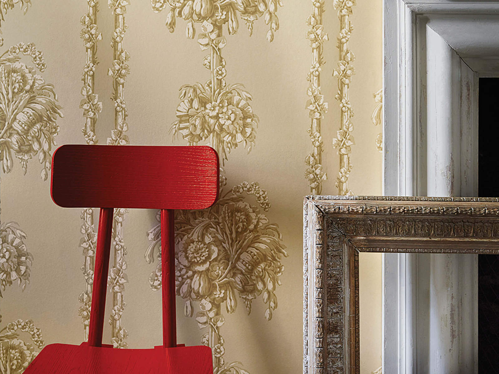 Little Greene Behang London Wallpapers IV Chelsea Bridge - Halcyon