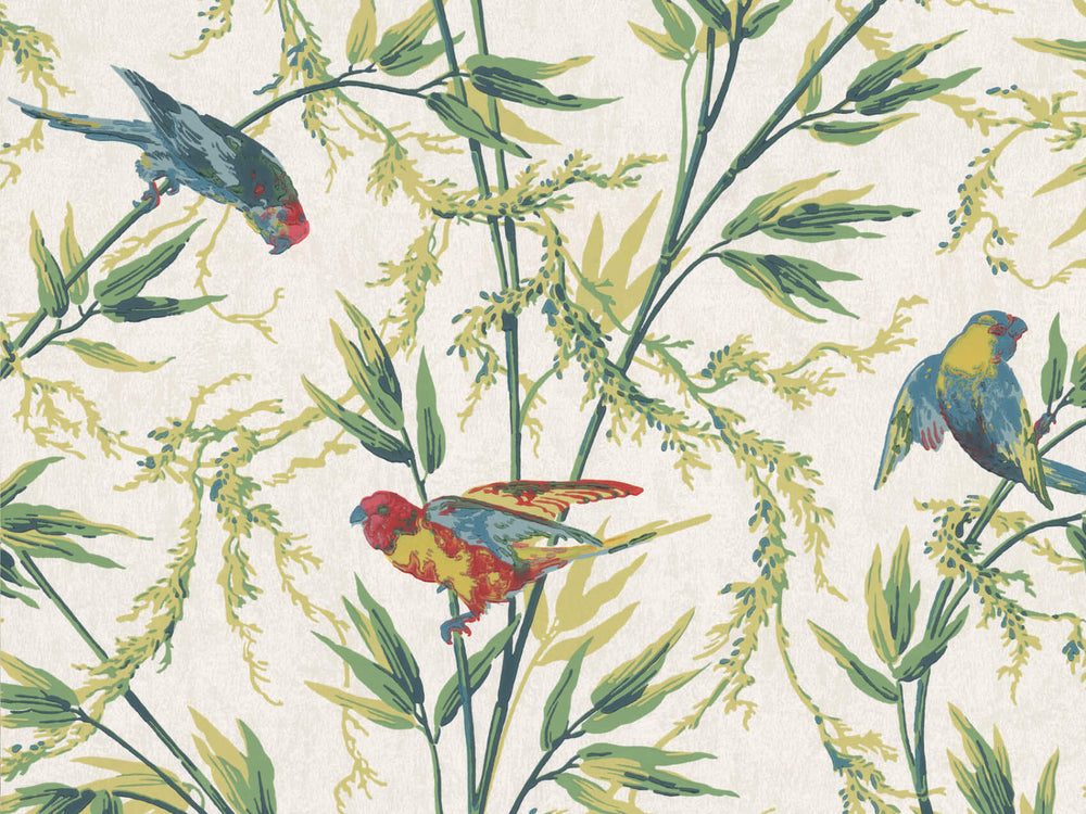 Little Greene Behang London Wallpapers IV Great Ormond Street - Tropical