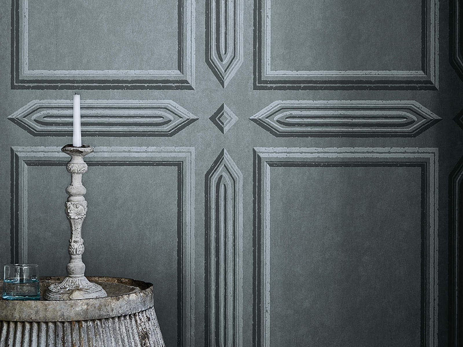 Little Greene Behang London Wallpapers IV Old Gloucester Street - Tome