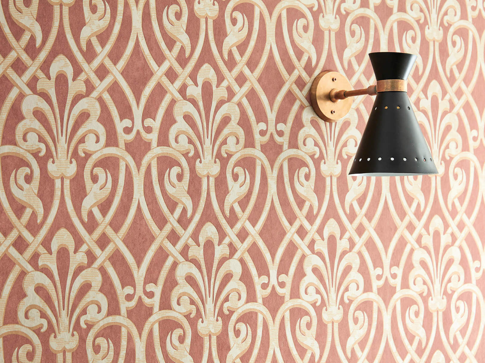 Little Greene Behang London Wallpapers V Brook Street - Etruscan