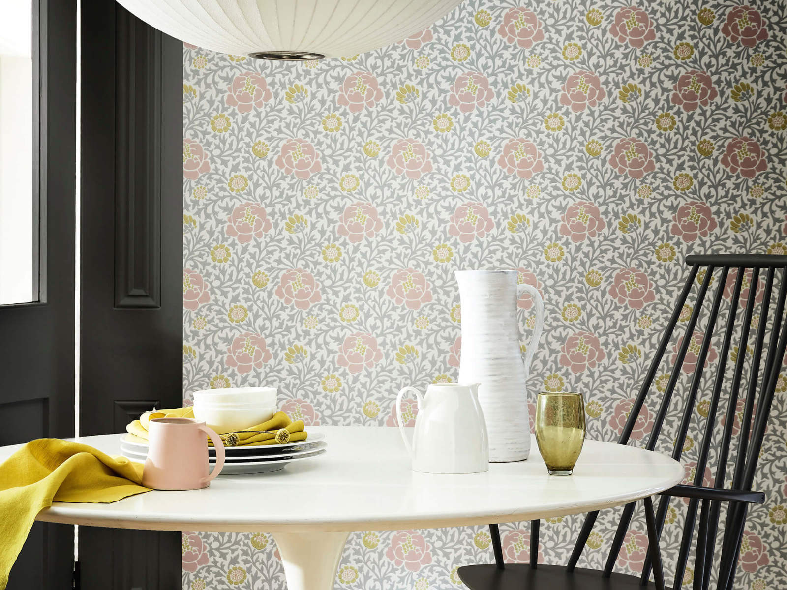 Little Greene Behang London Wallpapers V Lansdowne Walk - Nordic