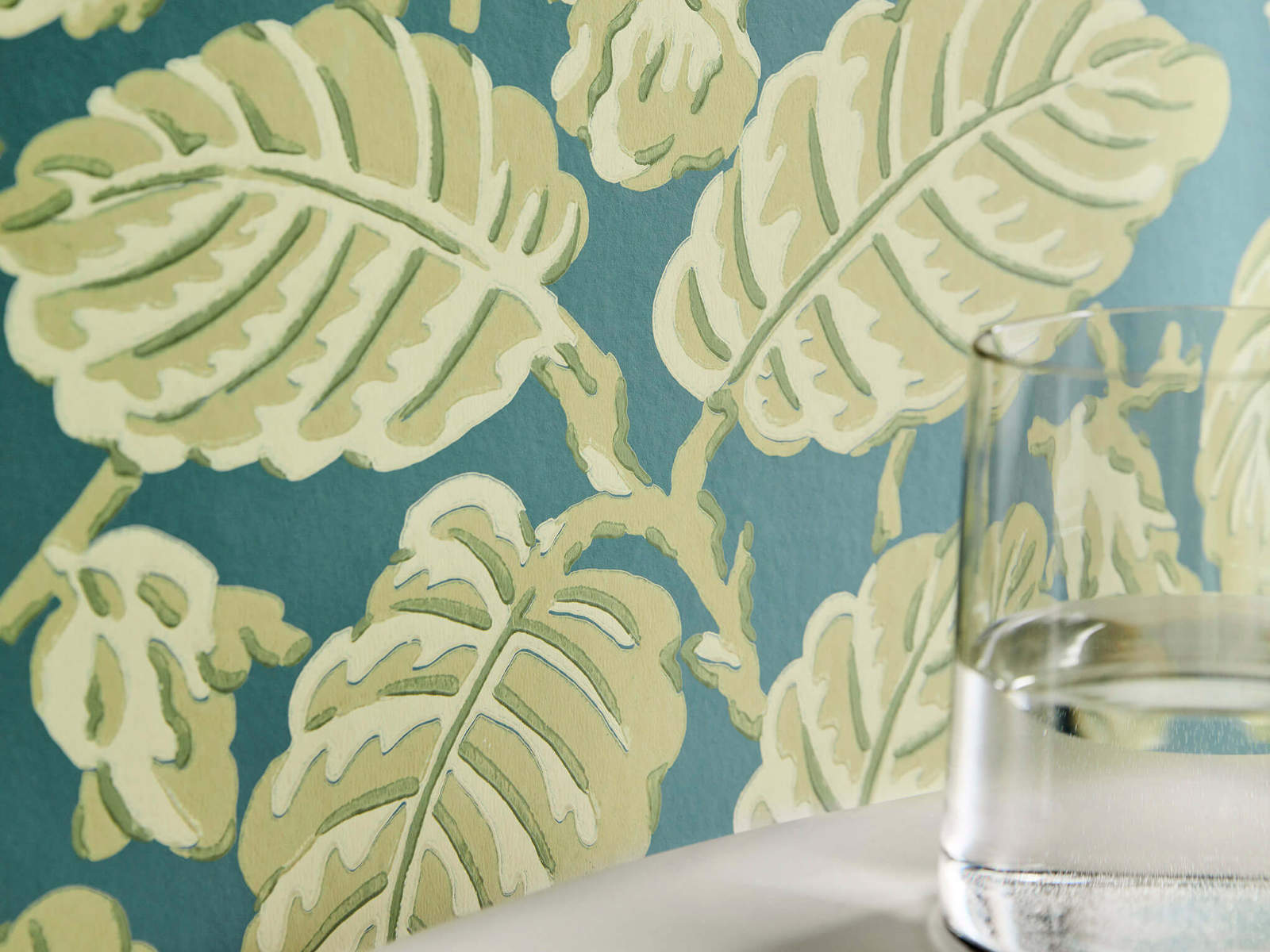 Little Greene Behang National Trust Papers II Beech Nut - Florence