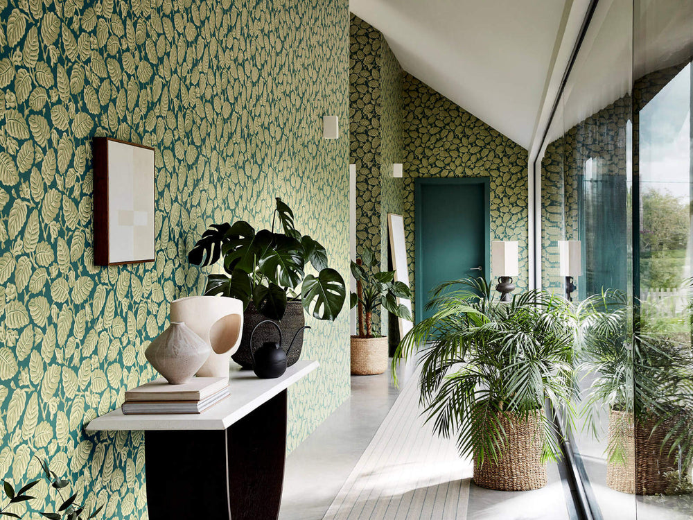 Little Greene Behang National Trust Papers II Beech Nut - Florence