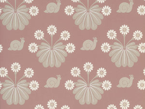 Little Greene Behang National Trust Papers II Burges Snail - Rosie