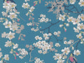 Little Greene Behang National Trust Papers II Massingberd Blossom - Deep Blue