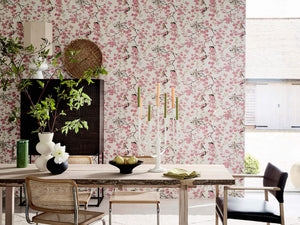Little Greene Behang National Trust Papers II Massingberd Blossom - Mineral
