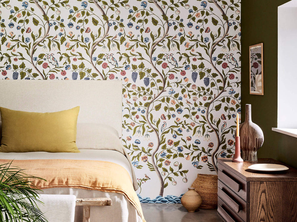 Little Greene Behang National Trust Papers II Mandalay - Ceviche