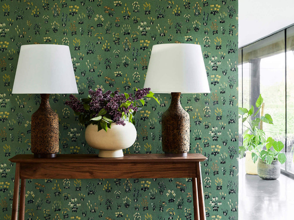 Little Greene Behang National Trust Papers II Millefleur - Garden