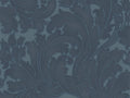 Little Greene Behang National Trust Papers II Tulip - Blue Black