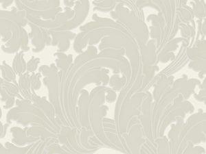 Little Greene Behang National Trust Papers II Tulip - Pale Grey