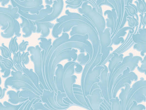 Little Greene Behang National Trust Papers II Tulip - Powder Blue