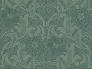 Little Greene Behang National Trust Papers III Dhalia Scroll - Tea With Florence