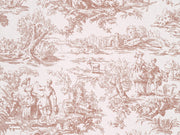 Little Greene Behang National Trust Papers III Lovers' Toile - Blush