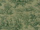 Little Greene Behang National Trust Papers III Lovers' Toile - Dark Brunswick Green