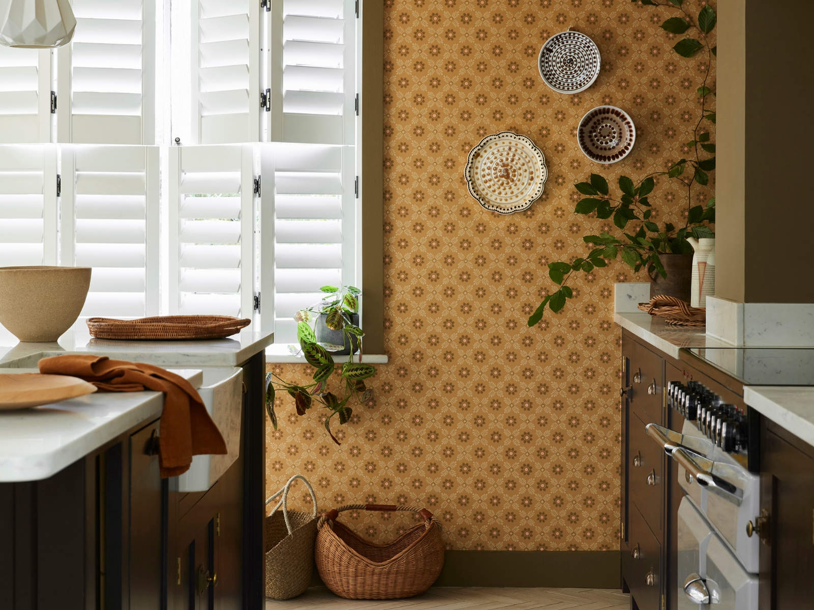 Little Greene National Trust Papers IV Disty Block - Bombolone