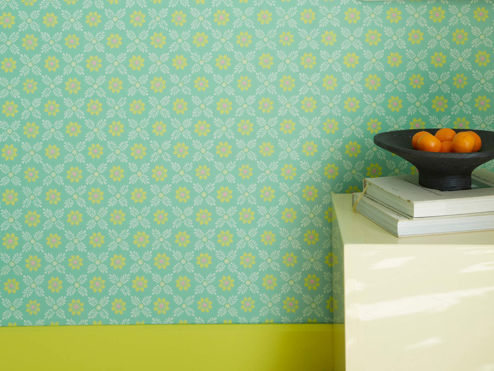 Little Greene National Trust Papers IV Disty Block - Green Verditer