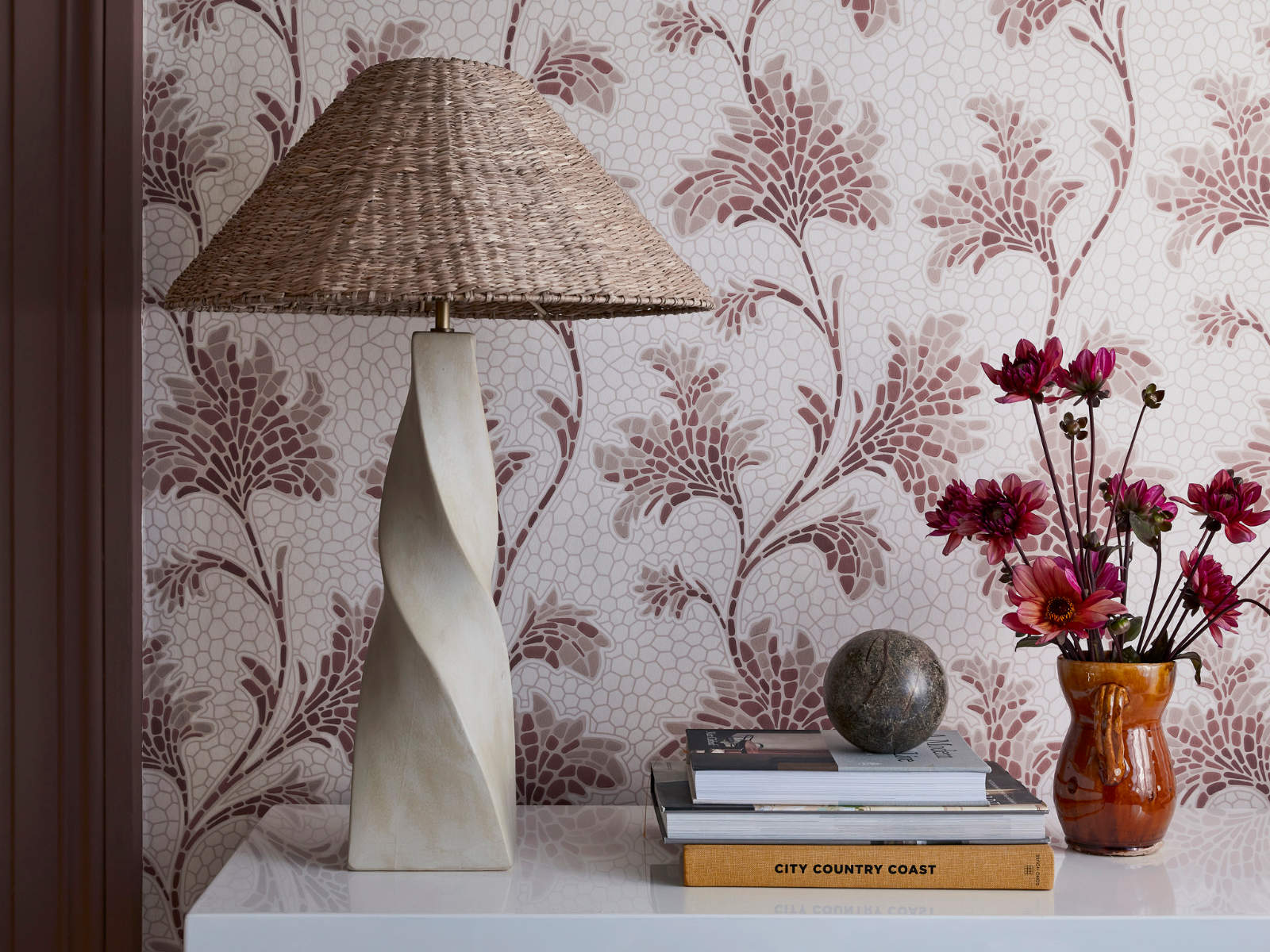 Little Greene National Trust Papers IV Mosaic Trail - Blush
