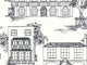 Little Greene Behang 20th Century Papers Hampstead - Ink