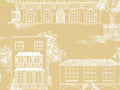 Little Greene Behang 20th Century Papers Hampstead - Yellow apple