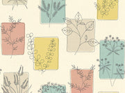 Little Greene Behang 20th Century Papers Herbes - Cocktail