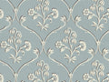 Little Greene Behang London Wallpapers IV Cranford - Sky Blue