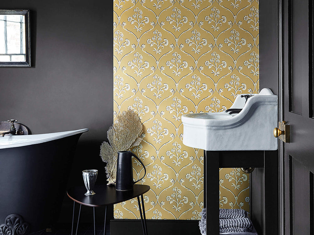 Little Greene Behang London Wallpapers IV Cranford - Wheat
