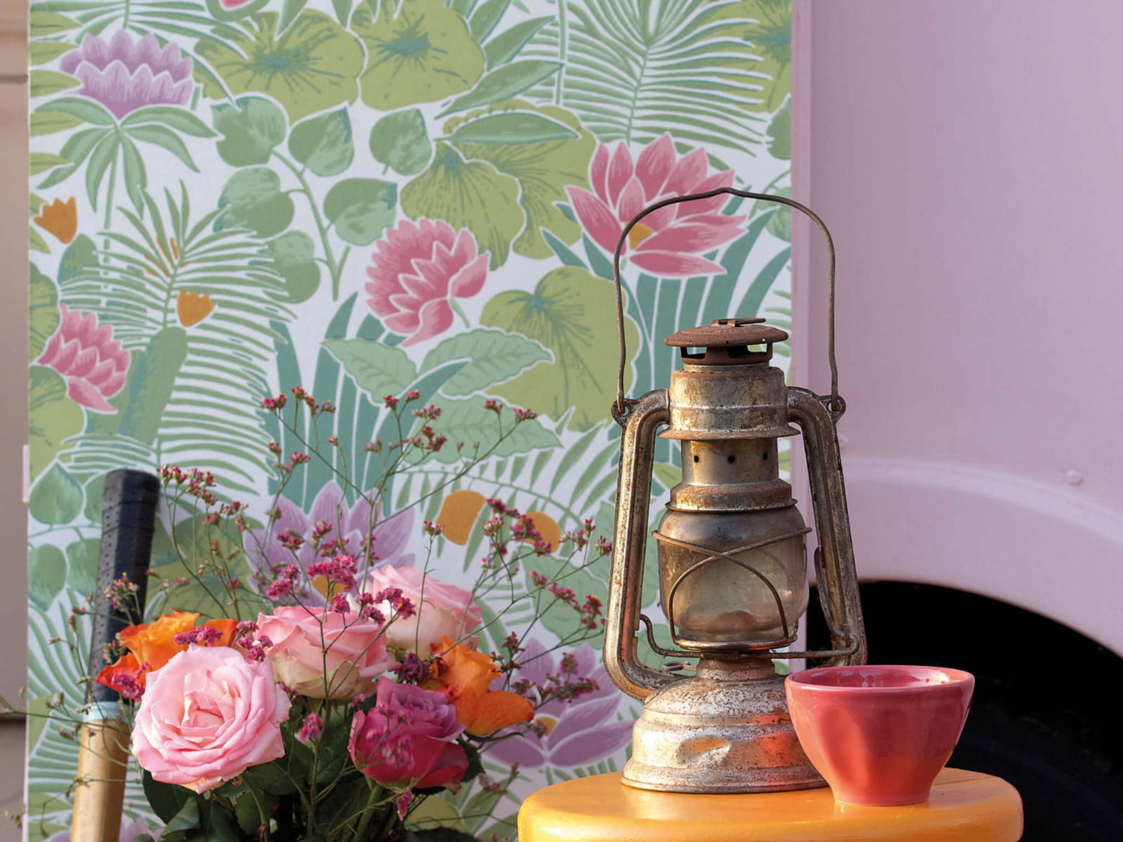 Little Greene Behang 20th Century Papers Reverie - Jardin