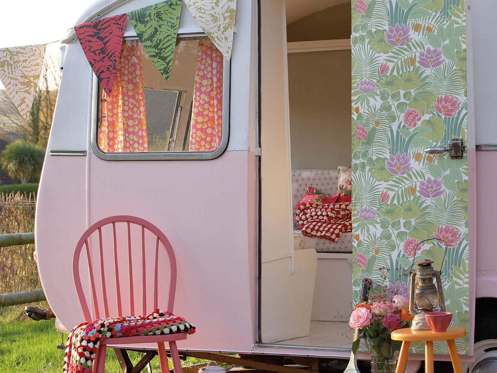 Little Greene Behang 20th Century Papers Reverie - Jardin
