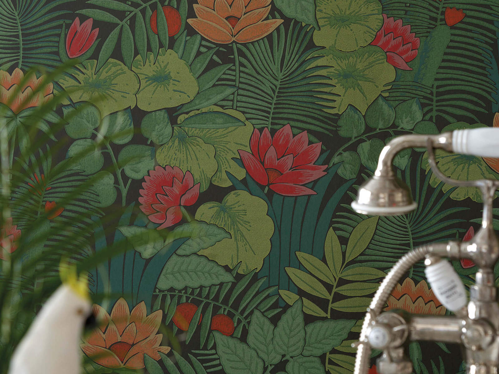 Little Greene Behang 20th Century Papers Reverie - Jungle