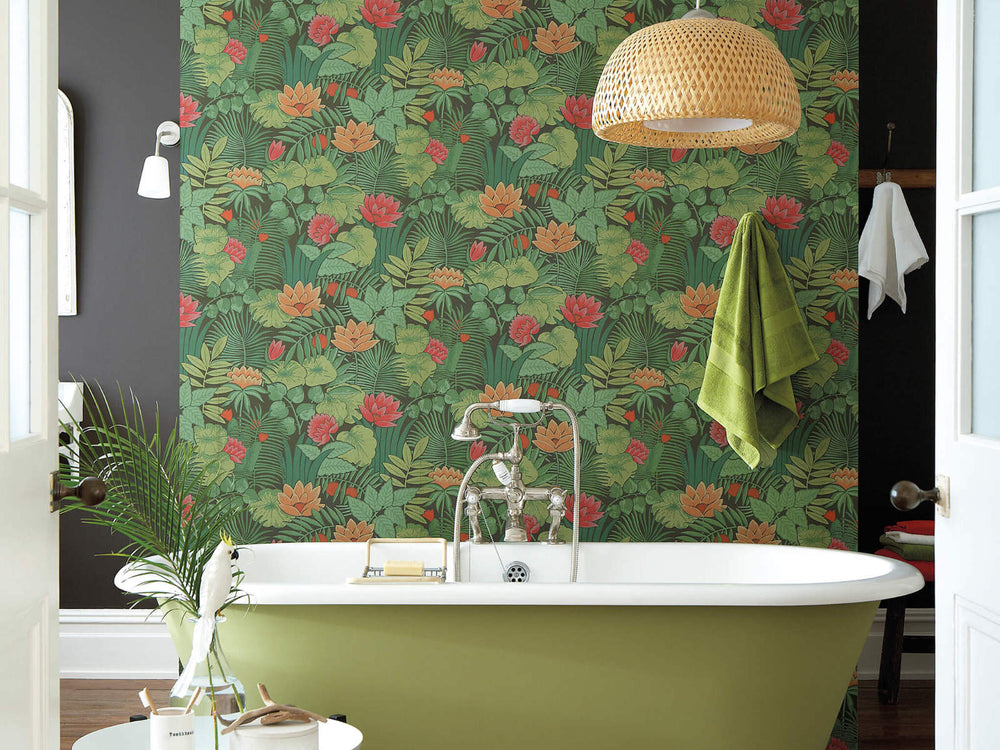 Little Greene Behang 20th Century Papers Reverie - Jungle