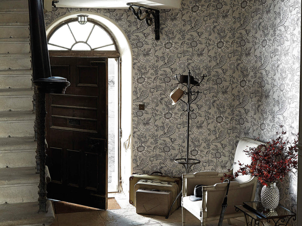 Little Greene Behang Revolution Papers Sackville Street  - Tweed