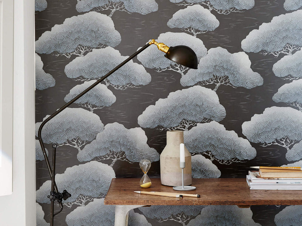 Little Greene Behang 20th Century Papers Pines - Ash Pine