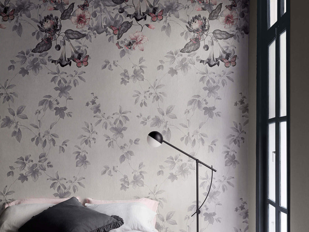 Little Greene Behang Archive Trails II Asterid - Nightshade