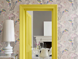 Little Greene Behang Archive Trails II Loriini - Dorain