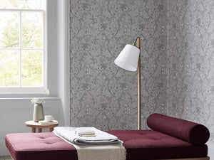 Little Greene Behang Archive Trails II Wrest Trail - Lead