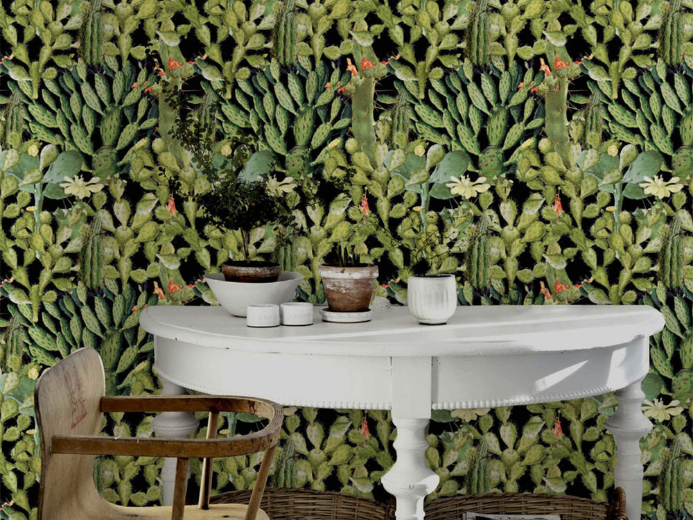 Mind The Gap The Rediscovered Paradise Opuntia Anthracite - WP20165
