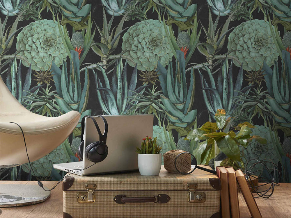 Mind The Gap The Rediscovered Paradise Succulentus Anthracite - WP20167