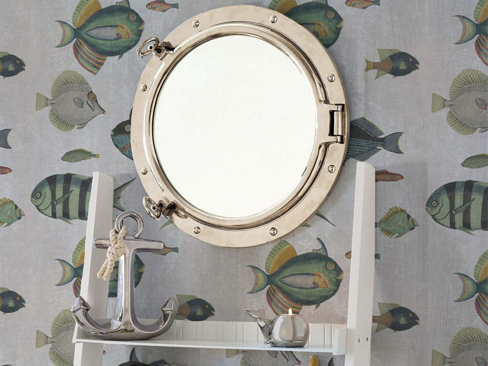 Mind The Gap Mediterraneo Poissons Grey - WP20182