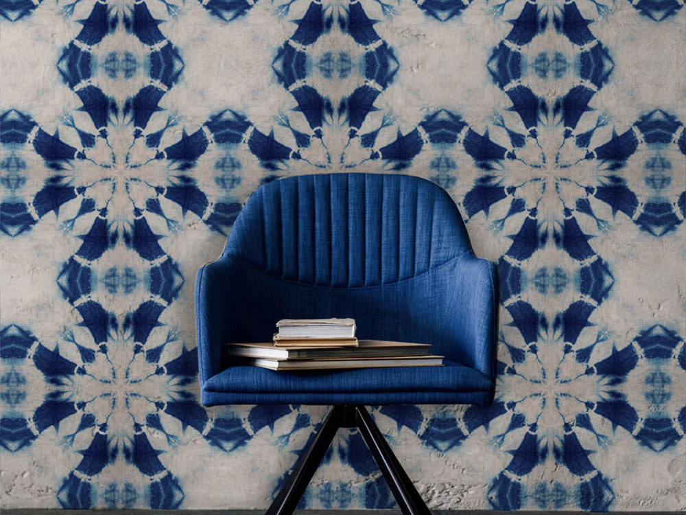 Mind The Gap Fabric Obssesion Shibori Flower - WP20204