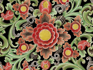Mind The Gap The Mysterious Traveler Floral Painting - WP20251