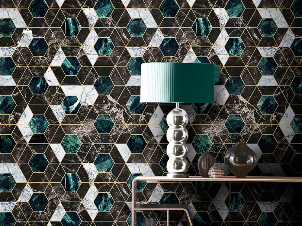 Mind The Gap Manhatten Hexa Onyx - WP20294