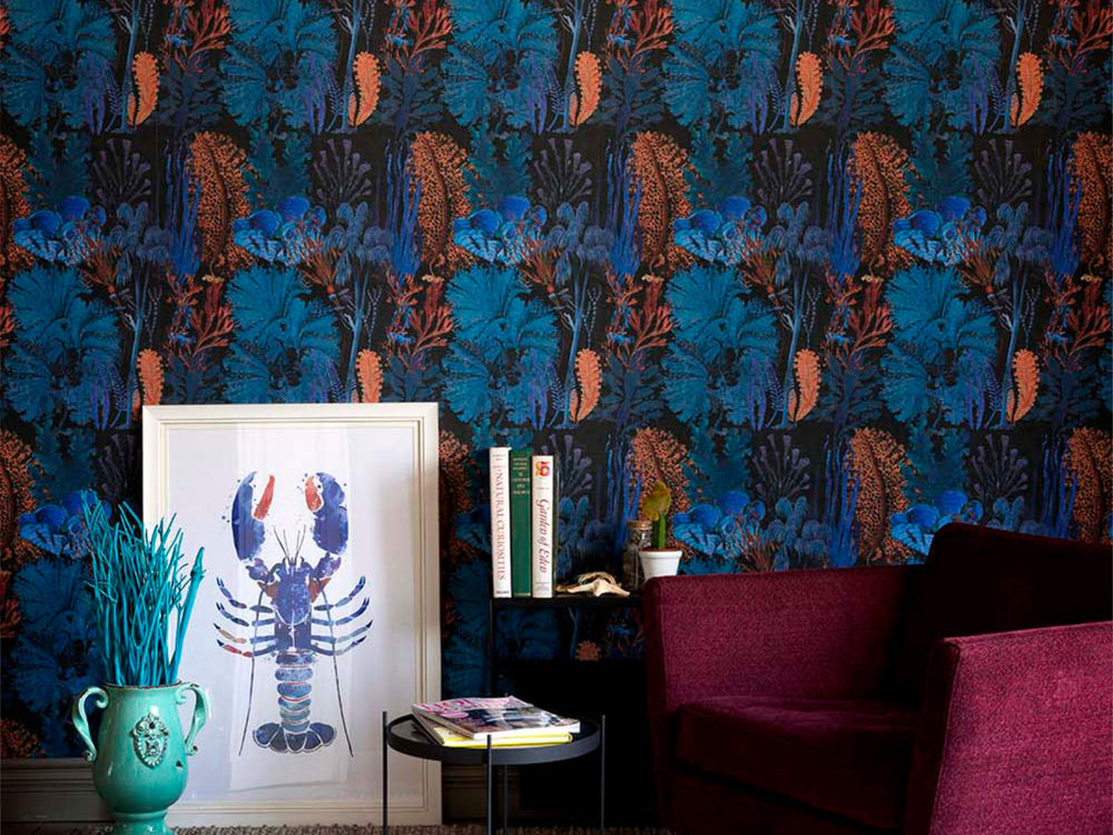 Mind The Gap Atoll Coral Reef Ultramarine - WP20298